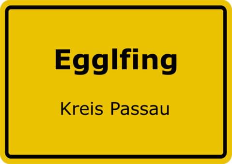 Ortsschild Egglfing