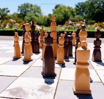 Outdoor Schach