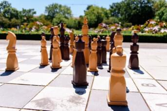 Outdoor Schach