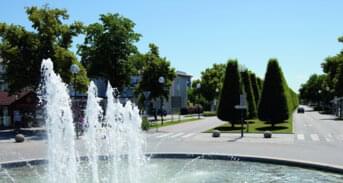 Brunnen in der Stadt