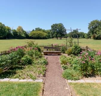 Kurpark Sommer - Bauerngarten