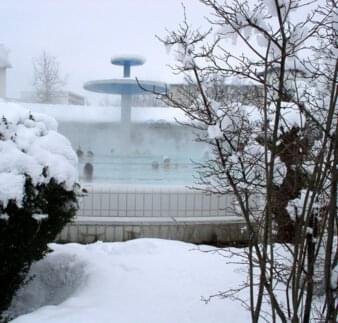 Winter-Impressionen - Therme Eins im Winter