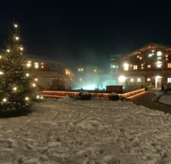 Winter-Impressionen - Weihnachtsstimmung Saunahof