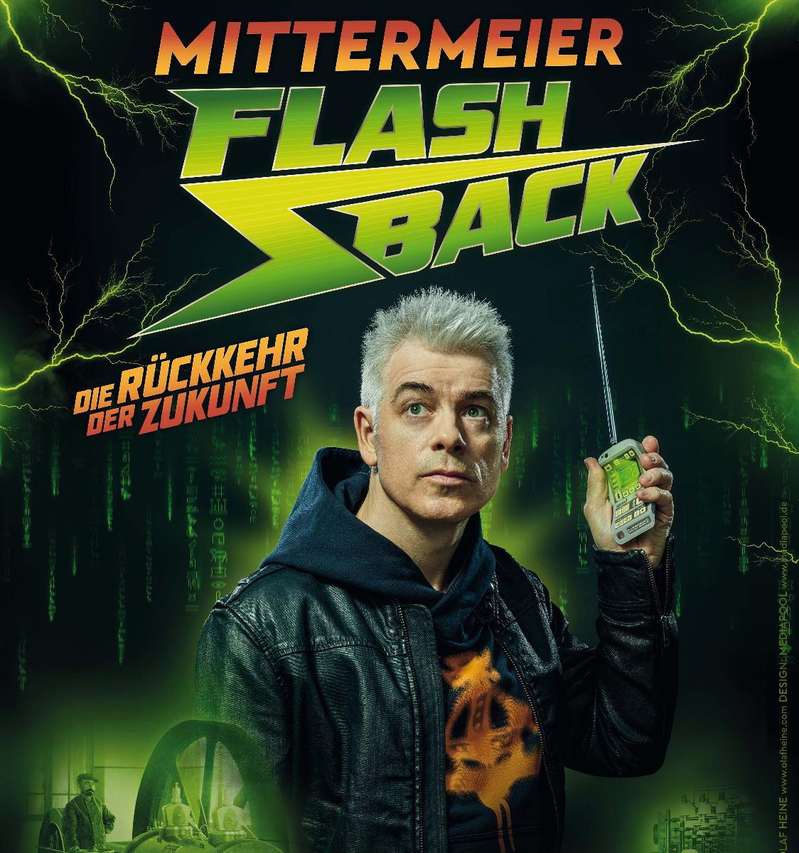 Star-Comedian Michael Mittermeier kommt mit neuen Live-Programm FLASHBACK – Die Rückkehr der Zukunft