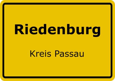 Ortsschild Riedenburg